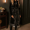 London Fog Plush Coat in Black Image - 1