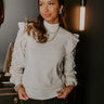 Uptown Girl Knit Top in Ivory Image - 1