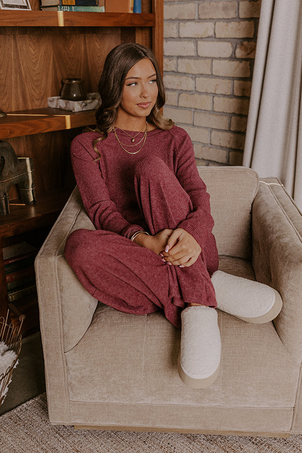 Cozy Vibes Ribbed Top Image - 1