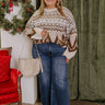 Fireside S'mores Knit Sweater Curves Image - 1