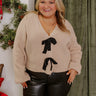 Cute As Can Be Knit Sweater Top Curves Image - 1