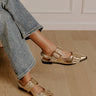 The Teagan Metallic Flats Image - 1