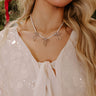 Coquette Cutie Pearl Necklace in Silver Image - 1