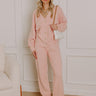 Chic Comfort High Waist Knit Joggers Image - 1