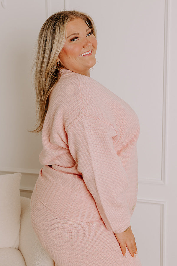 Chic Comfort Knit Sweater Curves Image - 4