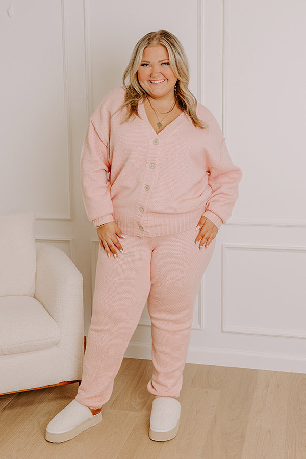 Chic Comfort Knit Sweater Curves Image - 2