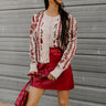 Charming Glance Floral Sweater Image - 1