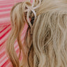 Coquette Cutie Bow Hair Claw Clip in Champagne Image - 1