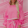 Preppy Charm Crop Sweatshirt Image - 1