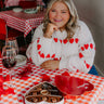 Happy Hearts Knit Sweater Curves Image - 1