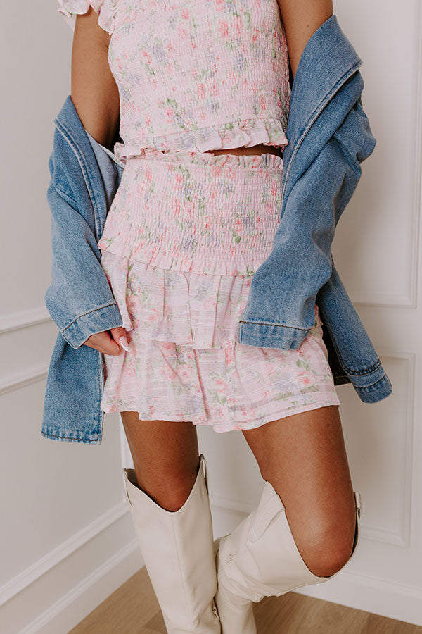 Sweet Pea High Waist Mini Skirt Image - 2