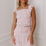 Sweet Pea Smocked Floral Top Image - 1