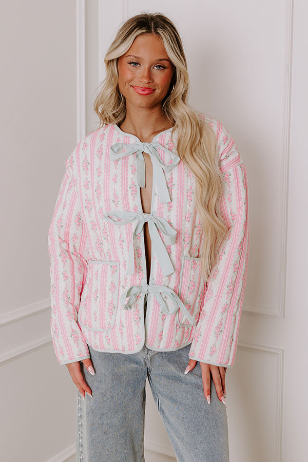 French Cottage Floral Jacket Image - 3