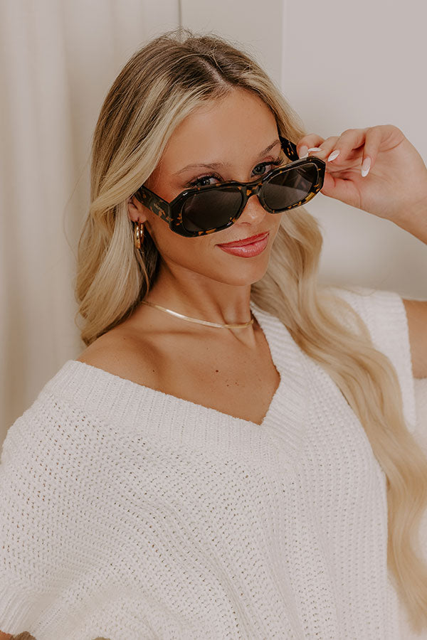 Freyrs Onyx Sunglasses in Dark Tortoiseshell Image - 1