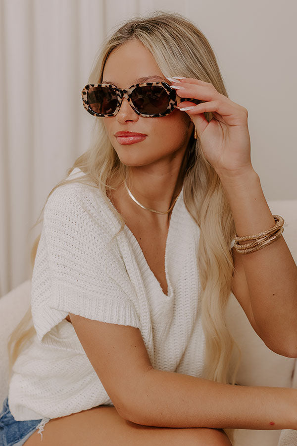 Freyrs Onyx Sunglasses in Milky Tortoiseshell Image - 1