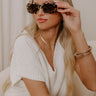 Freyrs Onyx Sunglasses in Milky Tortoiseshell Image - 1