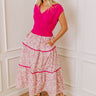 Small Town Charm Floral Midi Image - 1