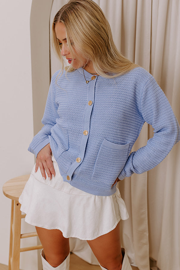 Spring Breeze Knit Cardigan Image - 1