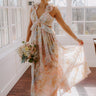 Dreamy Haze Floral Maxi Dress Image - 1
