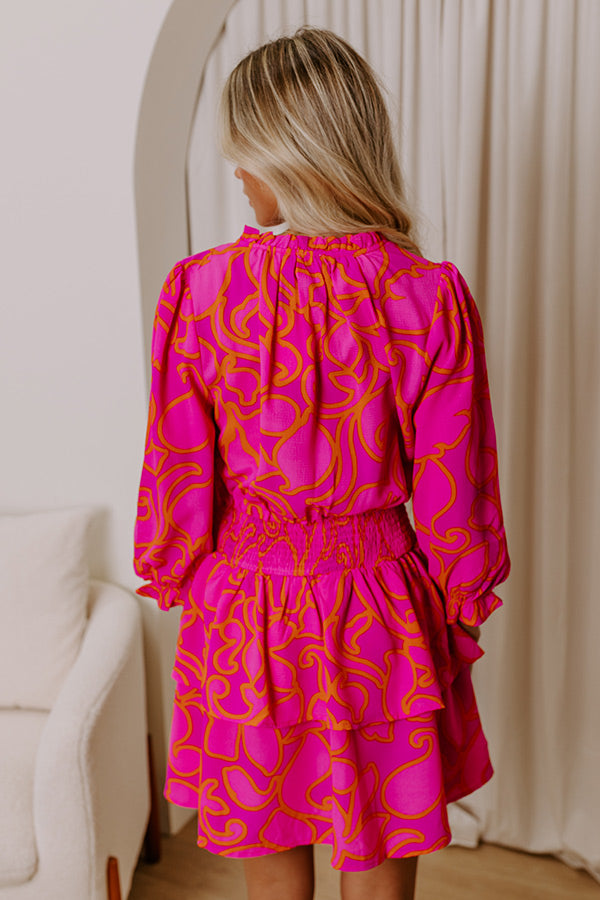 Stay Sweet Floral Mini Dress Image - 5