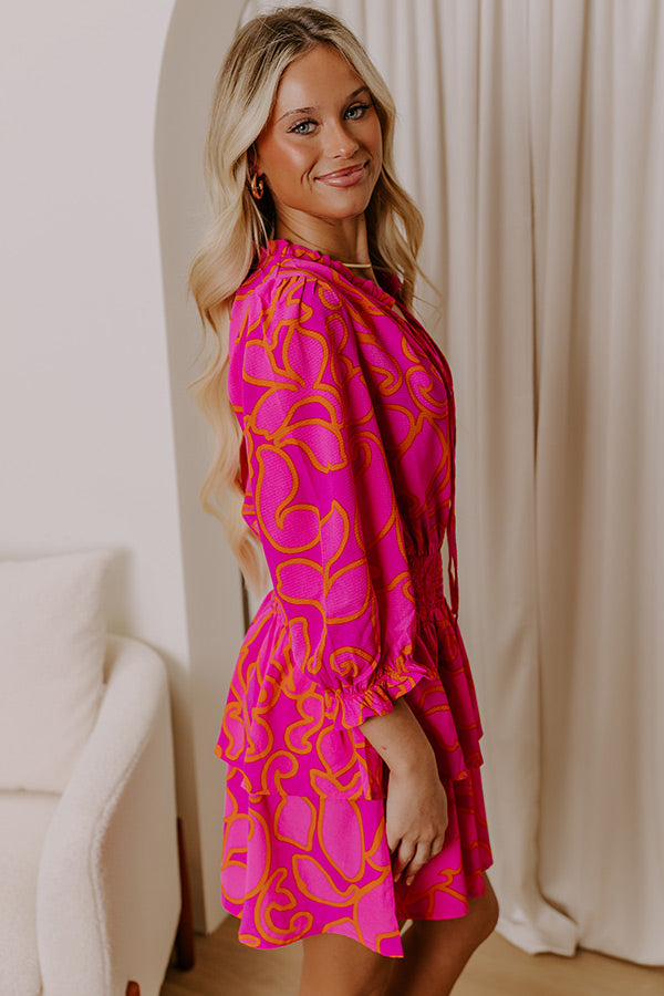 Stay Sweet Floral Mini Dress Image - 3