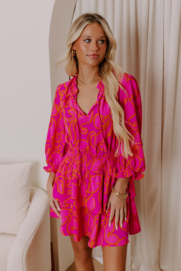 Stay Sweet Floral Mini Dress Image - 4