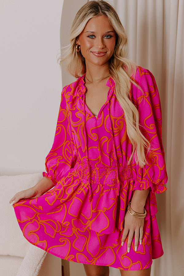 Stay Sweet Floral Mini Dress Image - 2