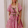 Countryside Charm Floral Mini Dress Image - 1