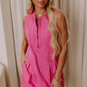 Bright Horizons Mini Dress in Bubblegum Pink Image - 1
