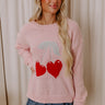 Sweet Like Cherry Pie Knit Sweater Image - 1
