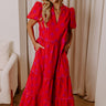 Sweetheart Moment Floral Maxi Dress Image - 1