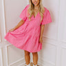 Take A Chance Mini Dress in Pink Image - 1