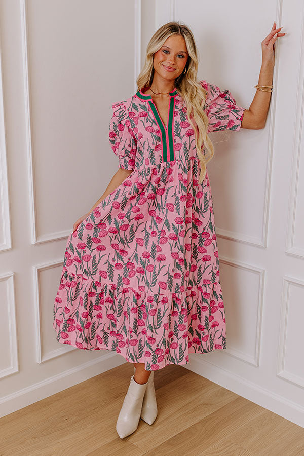 Spring Meadows Floral Midi Image - 1