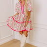 Fresh Horizon Floral Mini Dress in Pink Image - 1