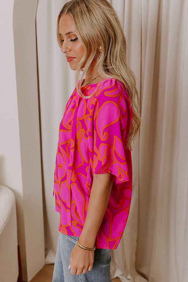 Stay Sweet Floral Top Image - 4