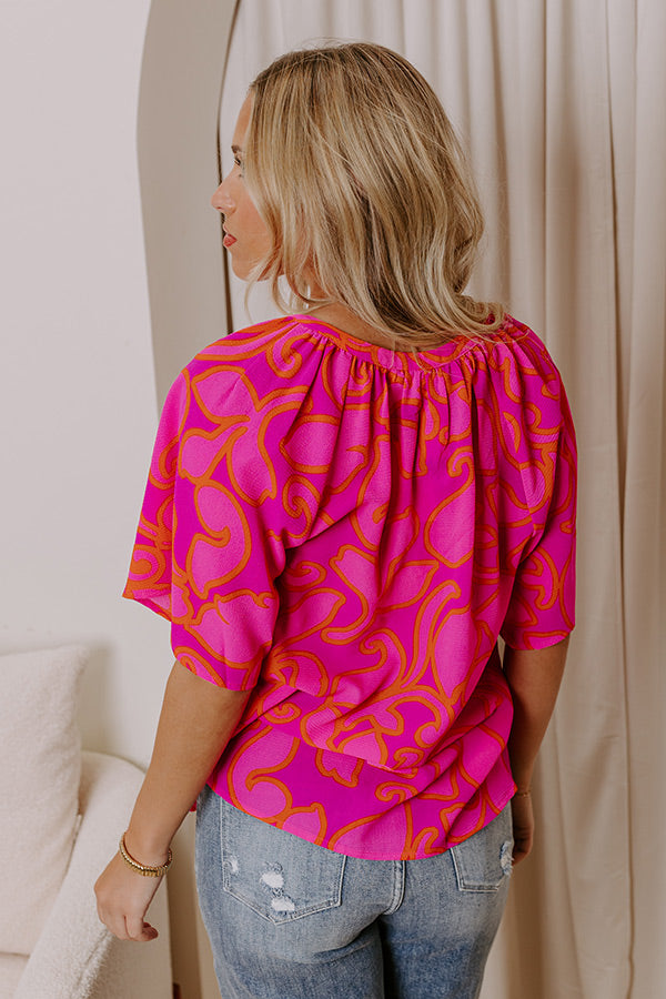 Stay Sweet Floral Top Image - 5