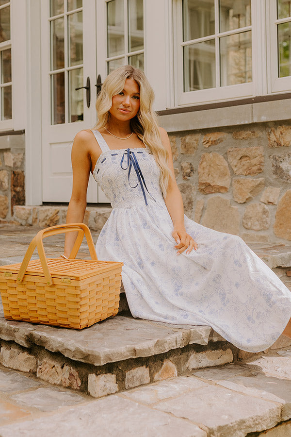 Chateau Charm Floral Midi Image - 2
