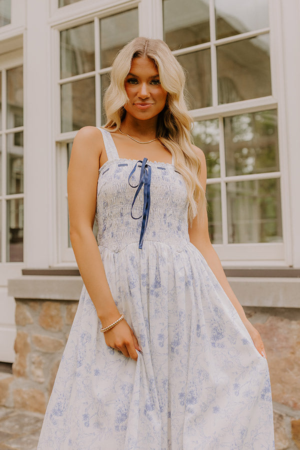 Chateau Charm Floral Midi Image - 3