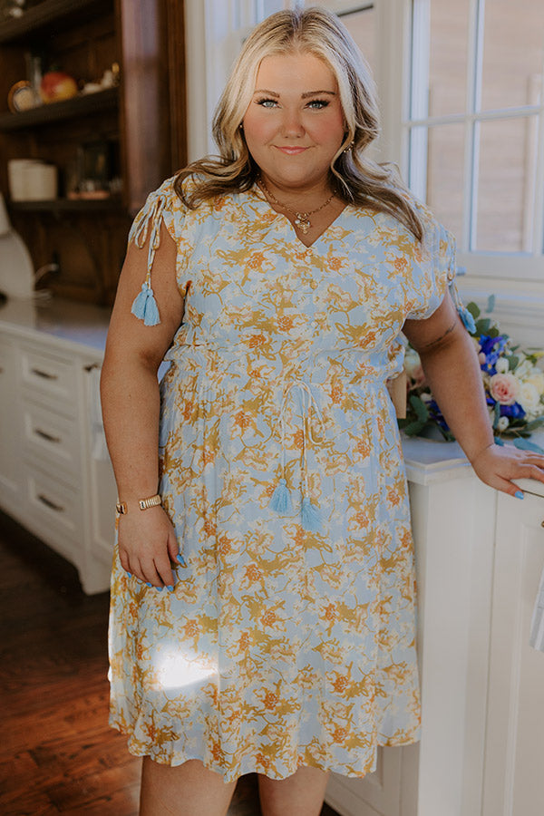 Kind Moment Floral Mini Dress Curves Image - 4