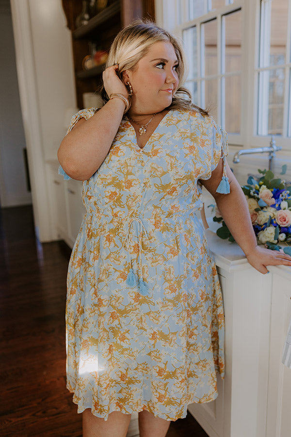 Kind Moment Floral Mini Dress Curves Image - 5