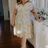 Kind Moment Floral Mini Dress Curves Image - 1