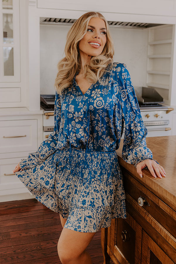 Spring Fling Floral Mini Dress Image - 1