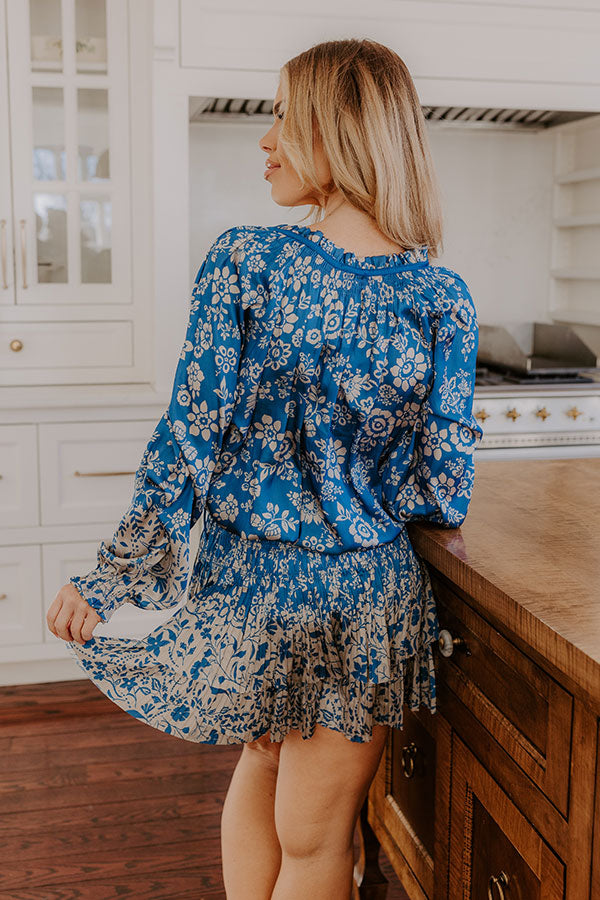Spring Fling Floral Mini Dress Image - 4