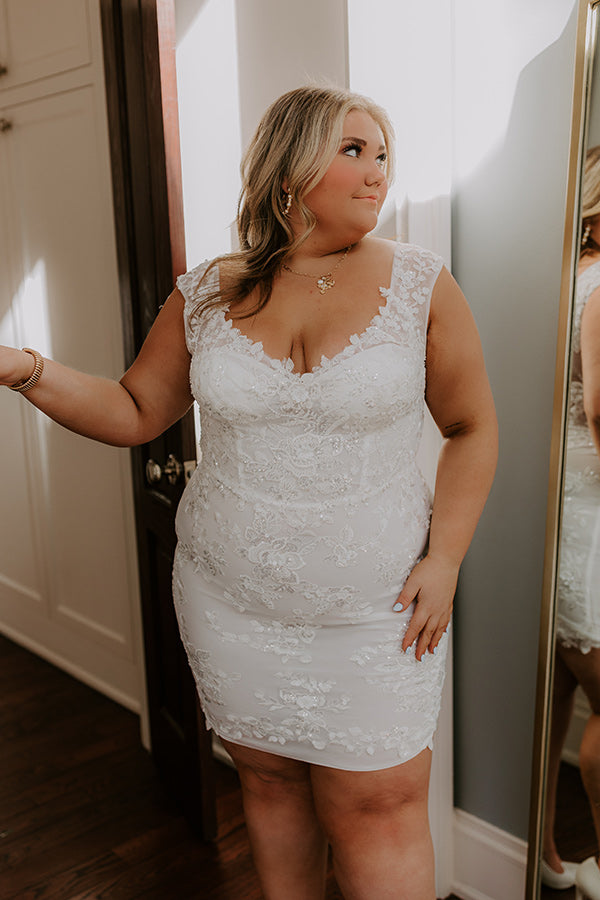 Cheerful Moment Embroidered Floral Mini Dress Curves Image - 3