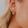 Radiant Smile Cubic Zirconia Earring Image - 1