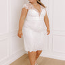 Feel The Spark Embroidered Mini Dress Curves Image - 1