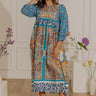 Feeling Boho Floral Midi Dress Image - 1