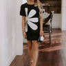 Make A Statement Cut Out Mini Dress in Black Image - 1