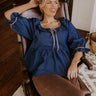 Heartfelt Happiness Chambray Top Image - 1