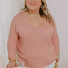 Morning Dew Knit Sweater Top in Blooming Dahlia Curves Image - 1